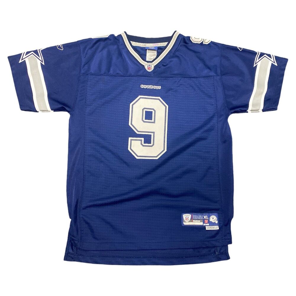 NFL Equipment Reebok On Field Dallas Cowboys Jersey Tony Romo #9 Womens XL - Picture 1 of 8